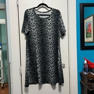 Leopard Print Women's Top